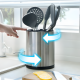 Rotating Stainless Steel Spoons Holder